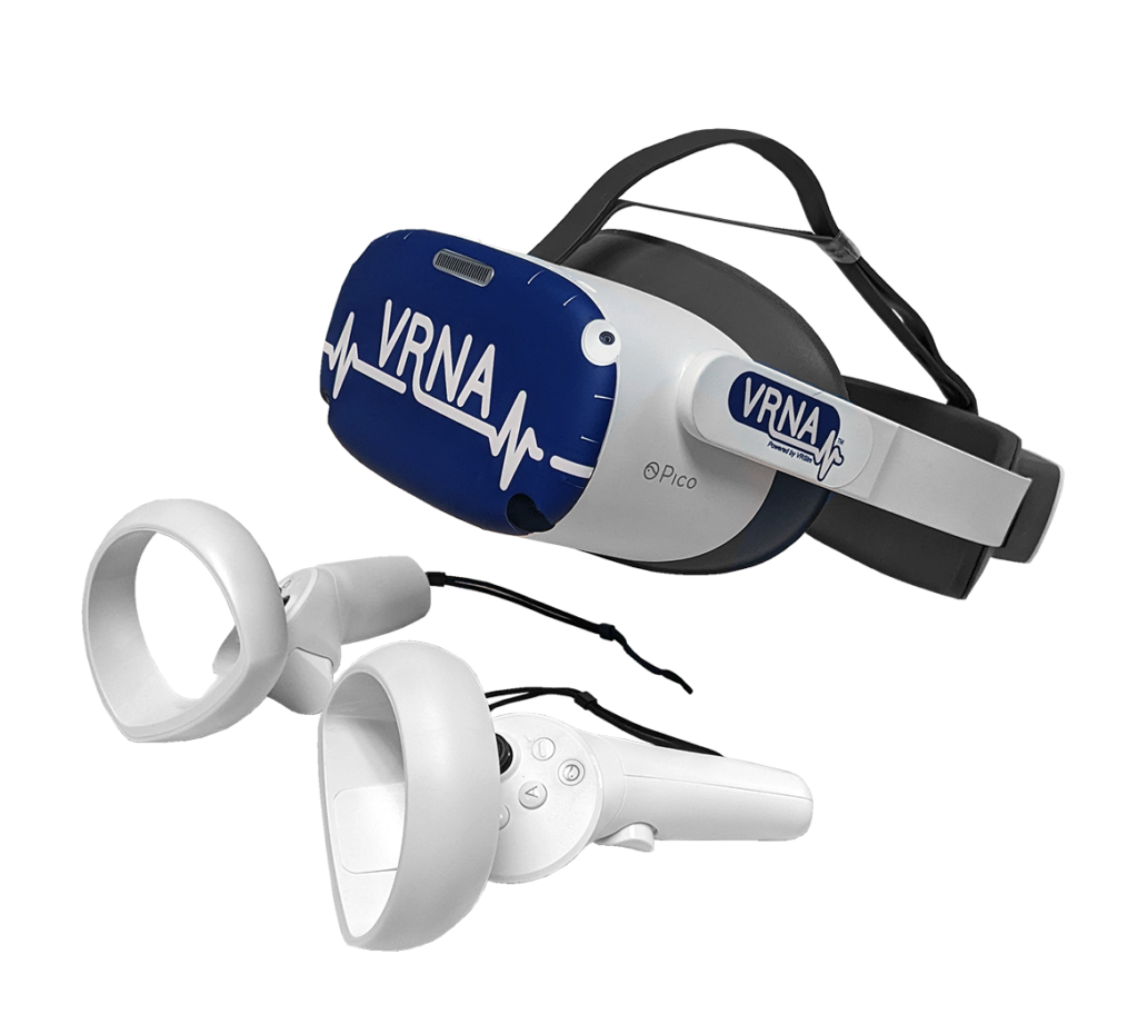 VRNA Headset and Controllers